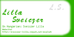 lilla sveiczer business card